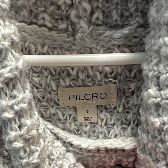 Pilcro Heather Gray Cowl Neck Sweater - Picture 2 of 5